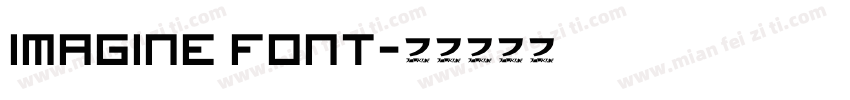 Imagine Font字体转换